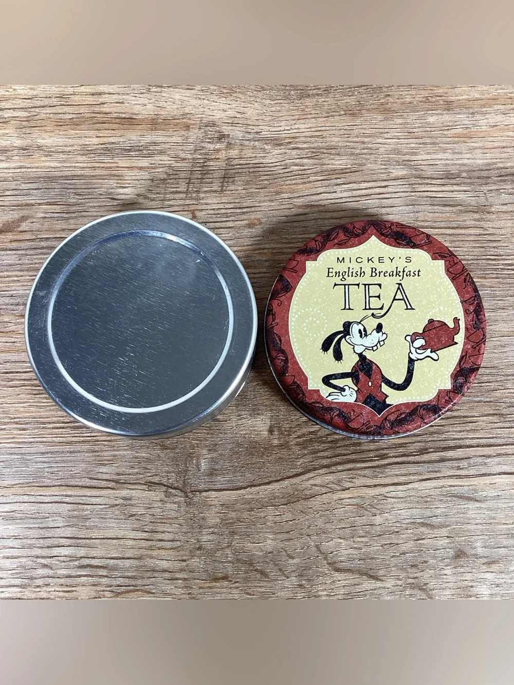 Disney Mickey's Tea Tins-Donald, Goofy and Minnie Mouse